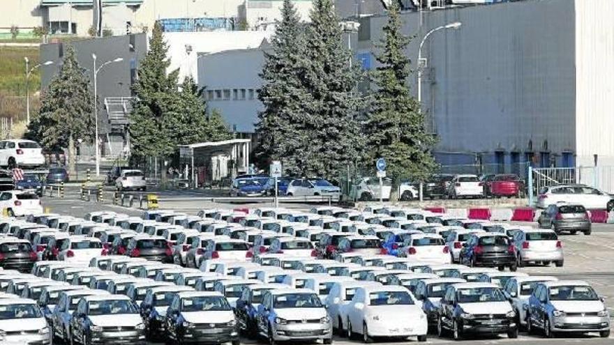La factoría de Volkswagen Navarra, en Landaben.