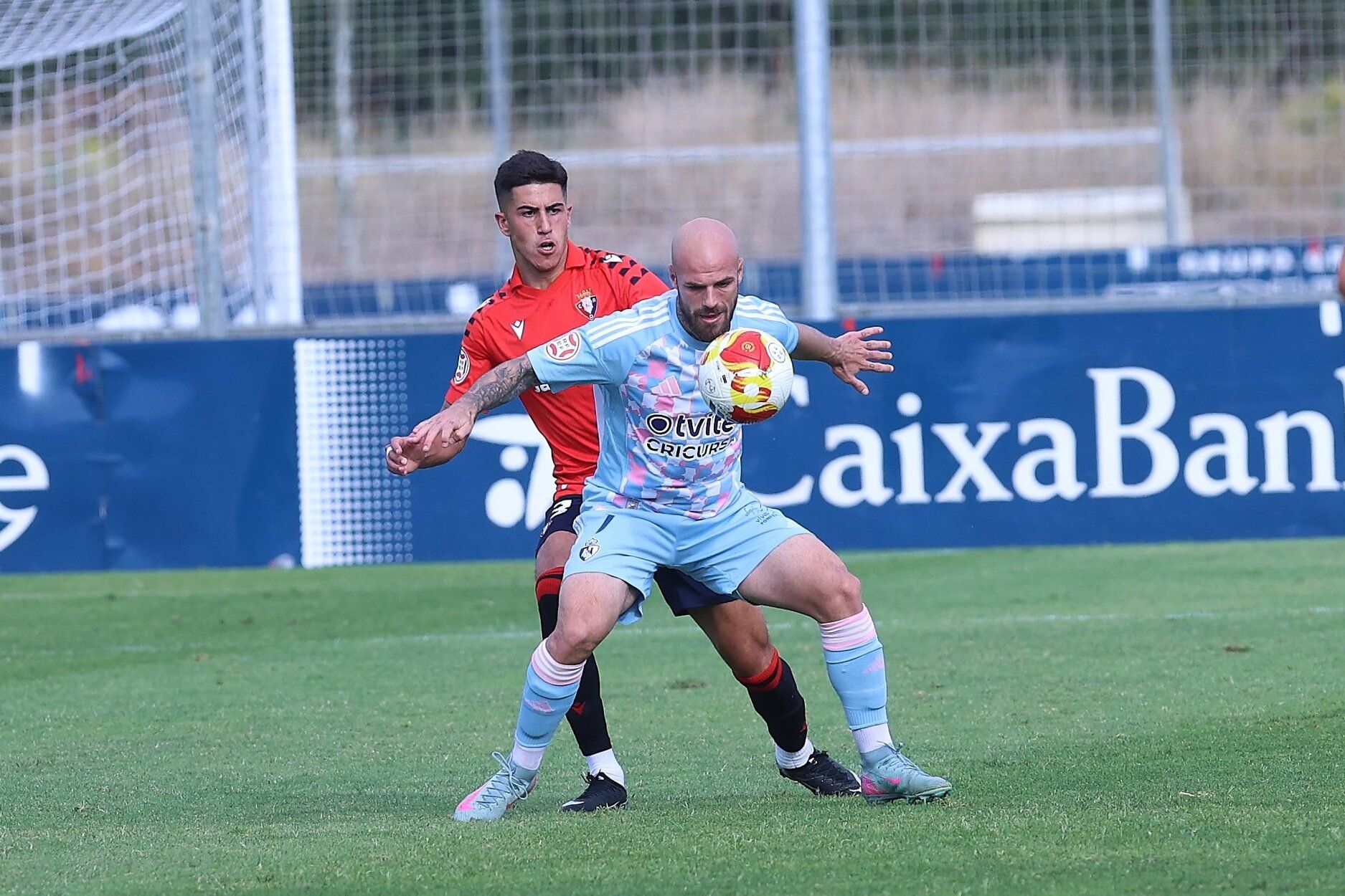 Fotos del partido entre Osasuna Promesas y Ponferradina