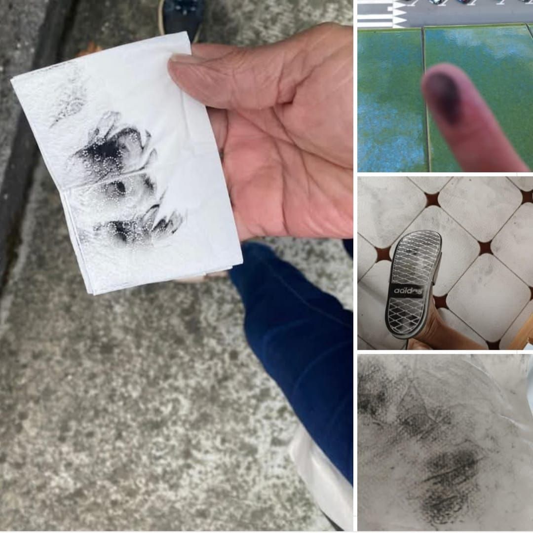 En imágenes: El polvo negro que inunda un barrio de Galdakao
