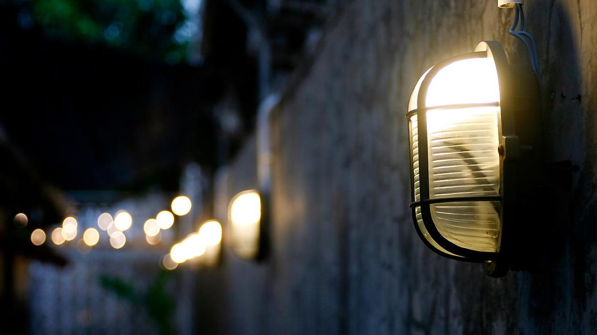 Iluminación LED exterior.