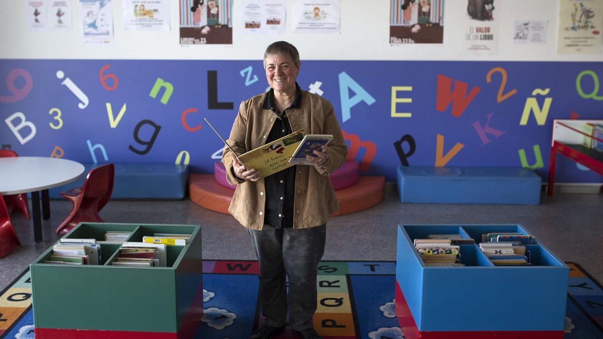 Asun Maestro, en la entrevista que concedió a este periódico en 2016, al poco de ser nombrada como directora del Servicio de Bibliotecas.