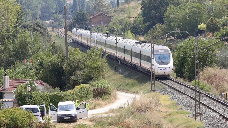 Detenido por avería en Pueyo un tren Pamplona - Madrid con 180 pasajeros a bordo