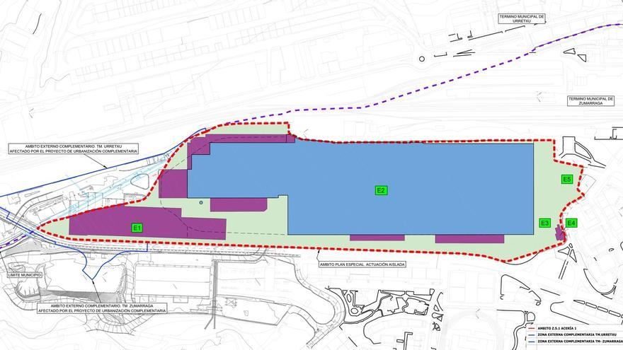 Sprilur derribará varios pabellones de ArcelorMittal Zumarraga