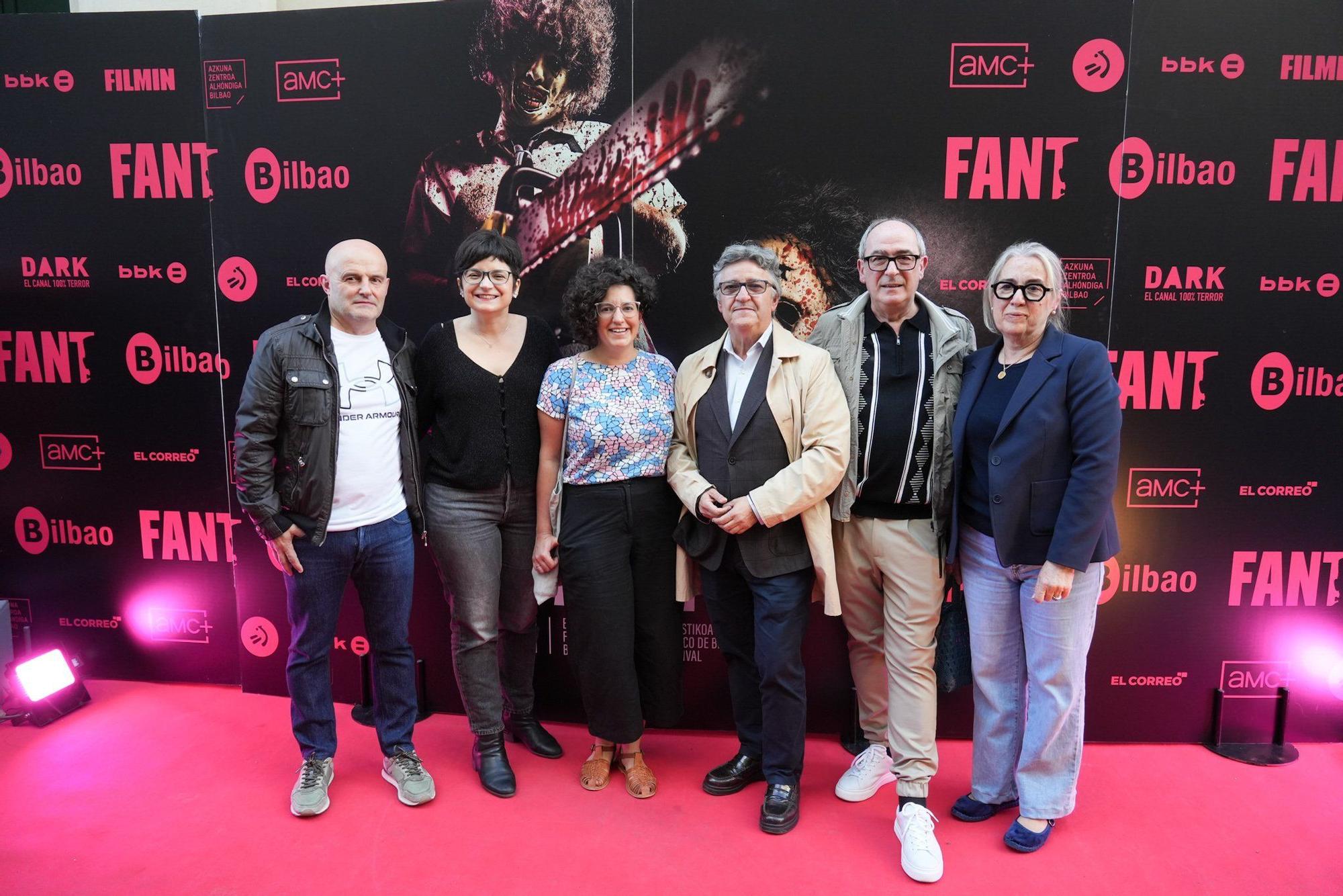 Patxi Xabier Fernández, María del Río, Ana Viñals, Jon Bilbao, Iñaki López de Aguileta y Paula Garagalza.