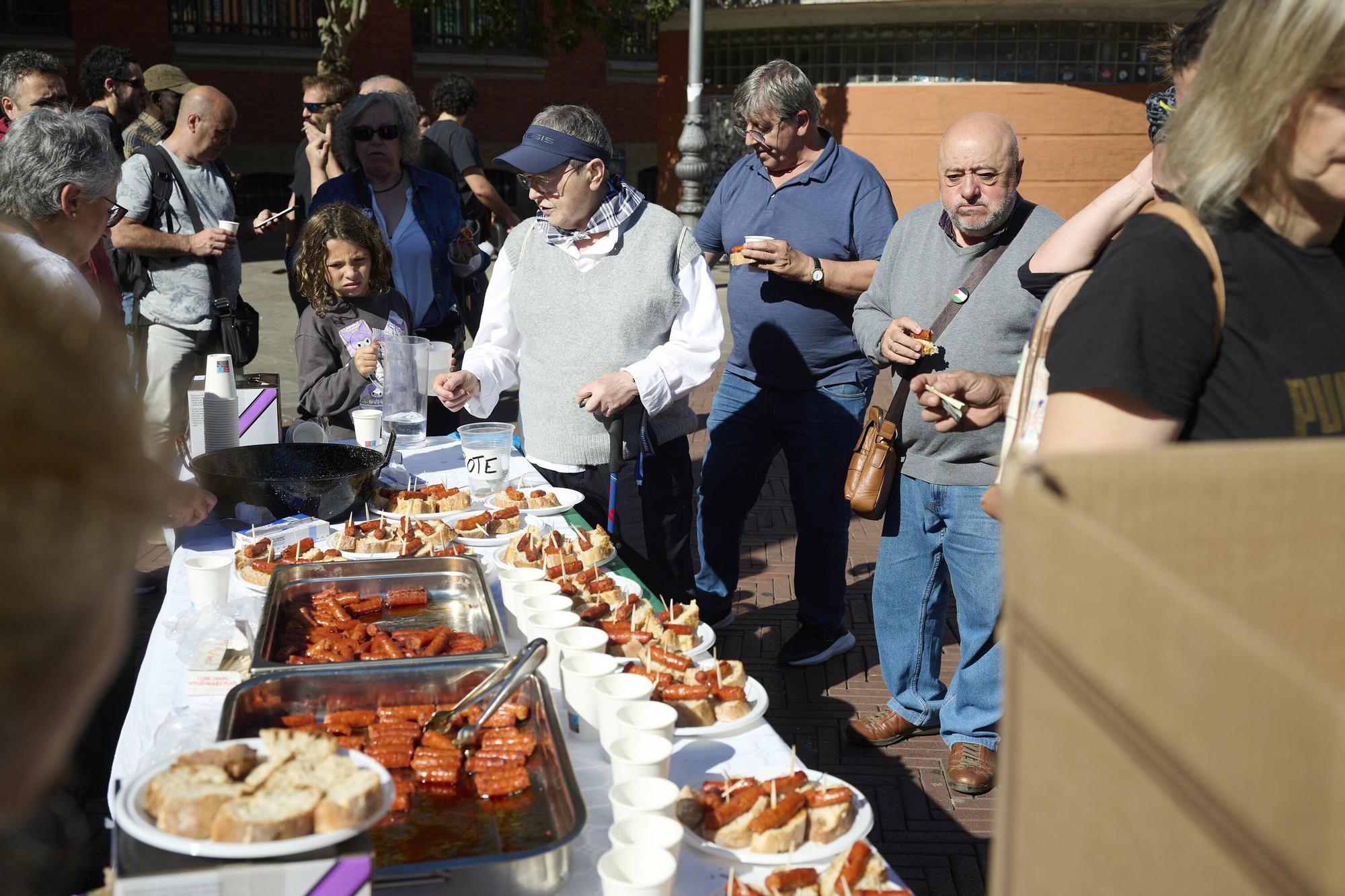 Chupinazo de las fiestas de Ansoleaga, San Francisco y Campana