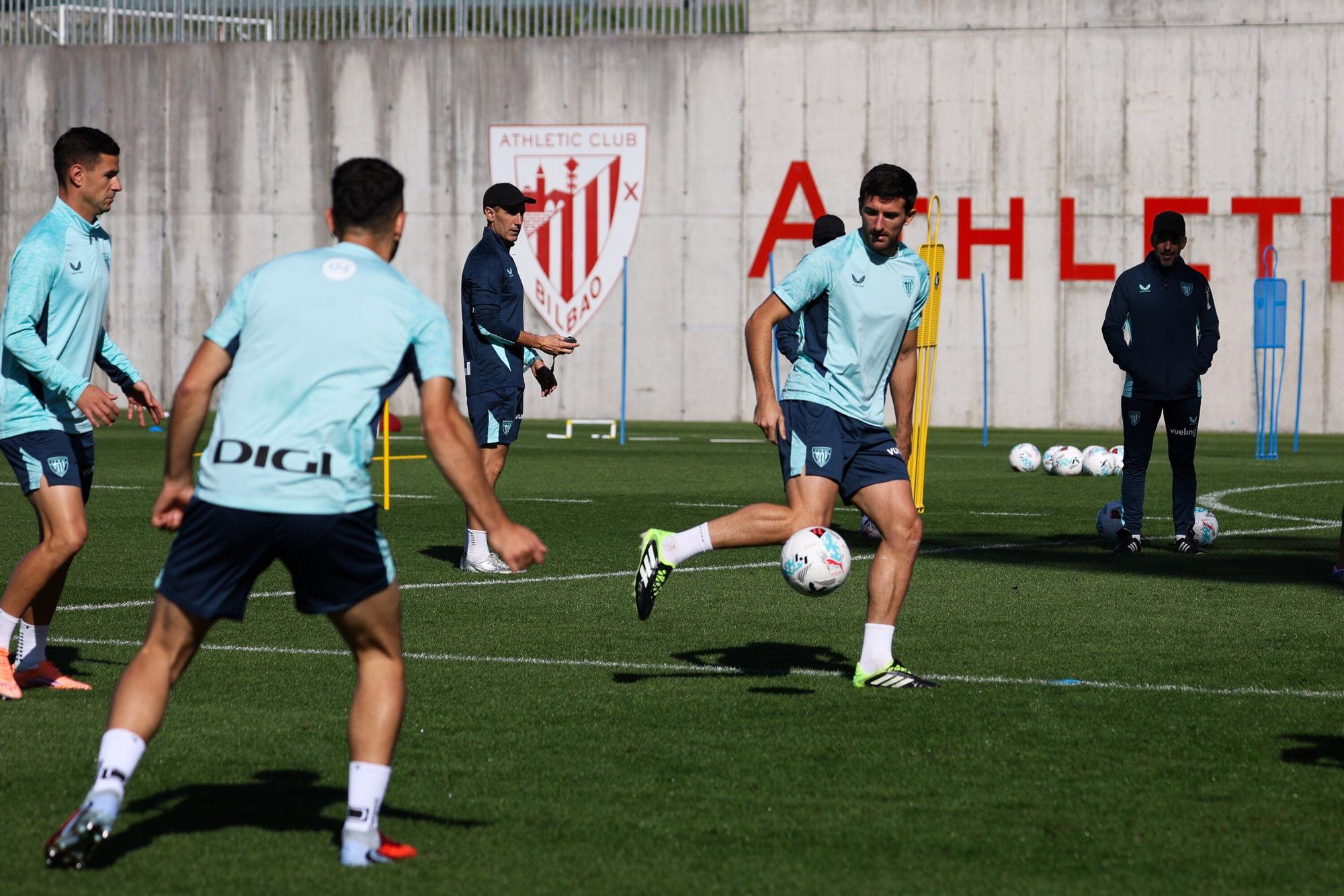 Entrenamiento del Athletic en Lezama