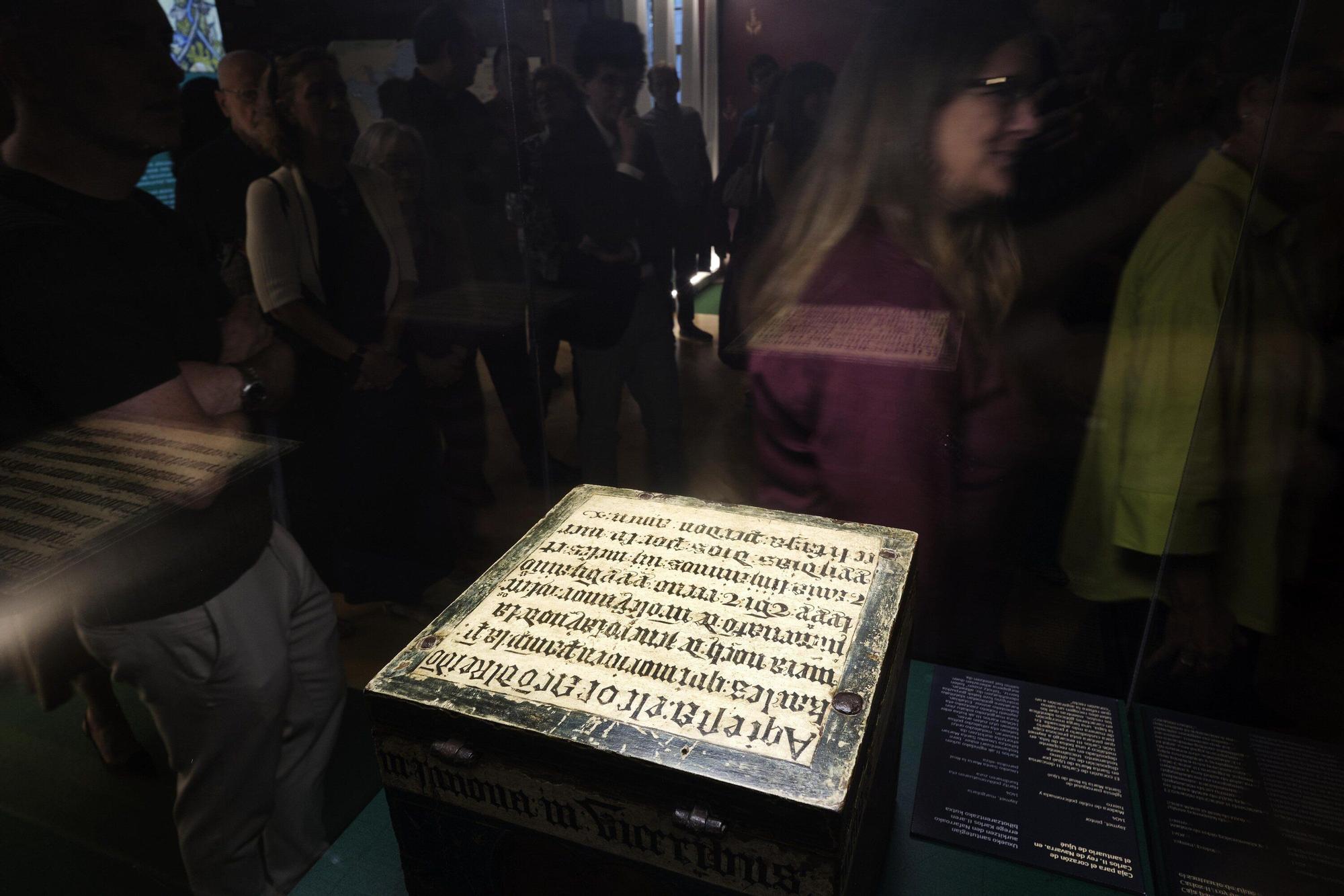 Presentación de la exposición 'Carlos III de Navarra, el rey del buen gobierno (1387-1425)'