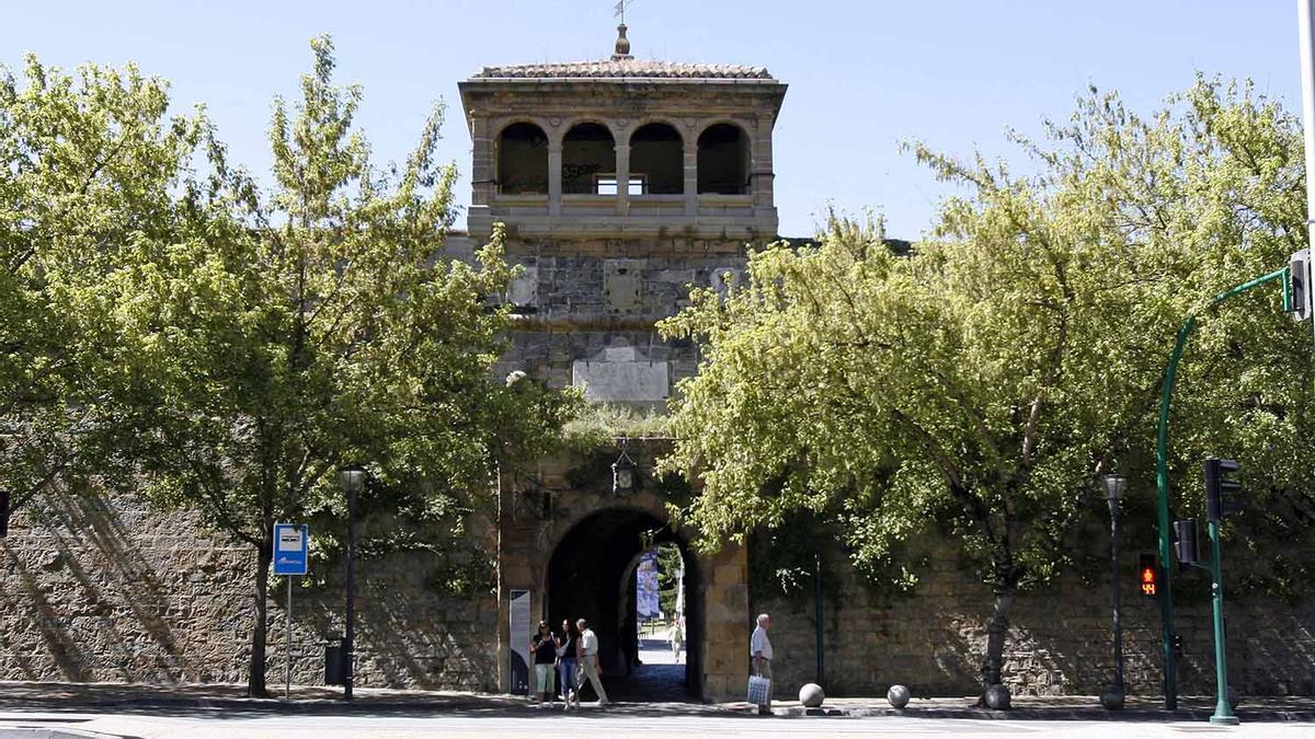 Entrada a la ciudadela de Pamplona.