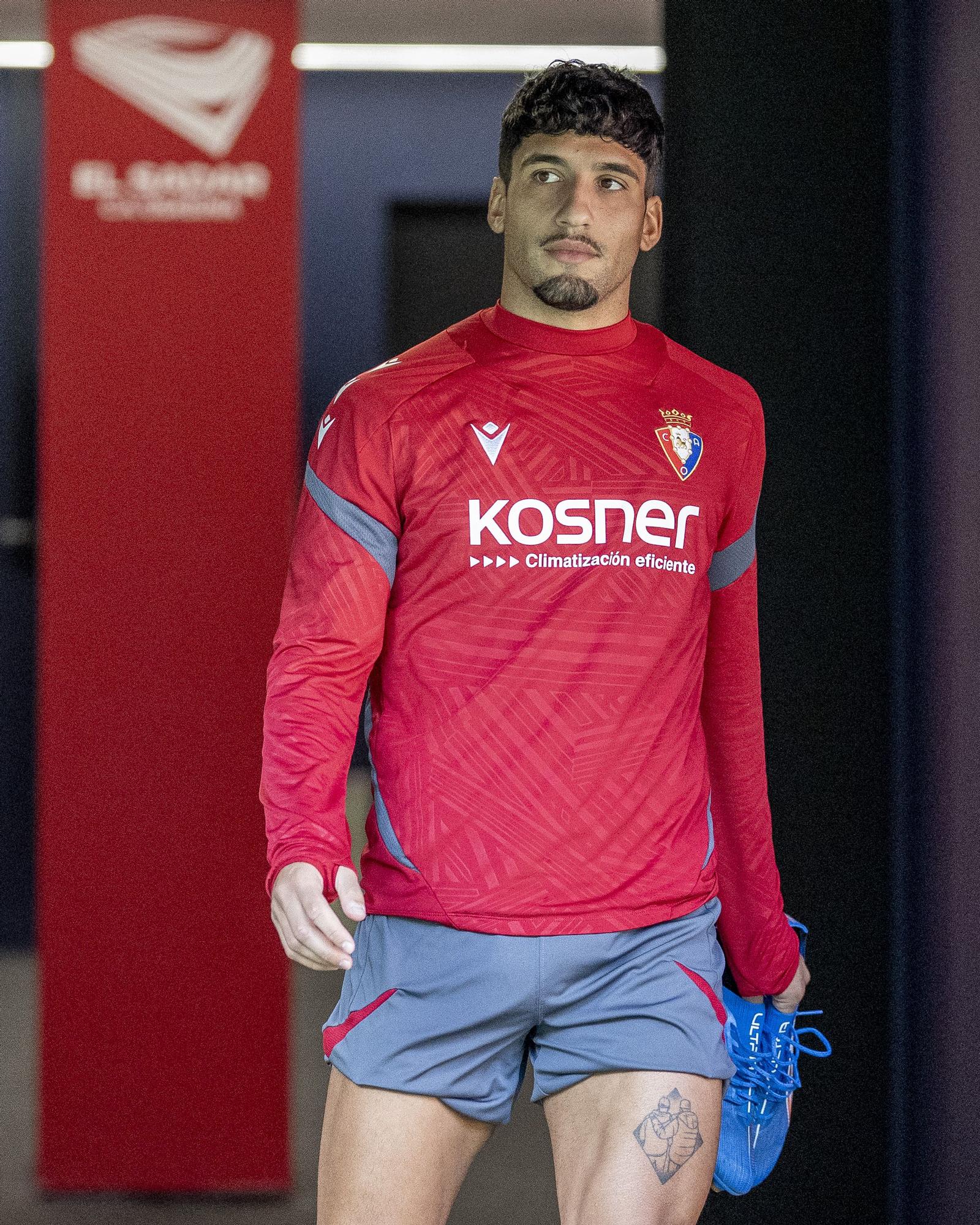 Osasuna se entrena a puerta cerrada en El Sadar (23 de septiembre de 2025)