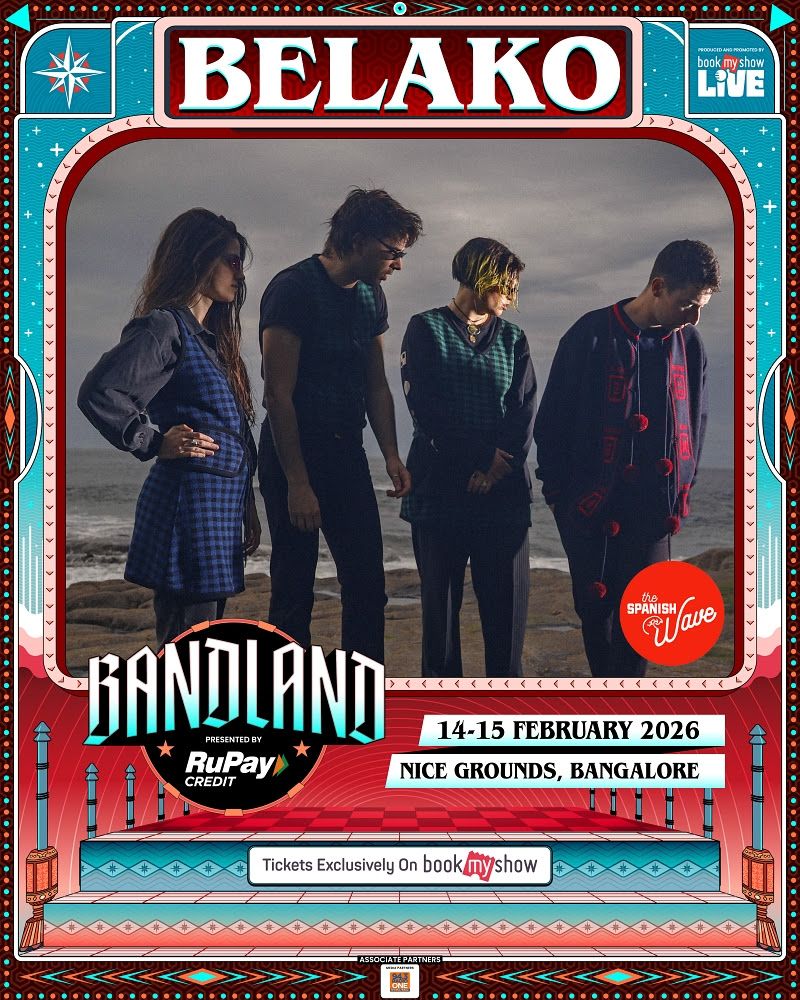 Cartel del concierto de Belako