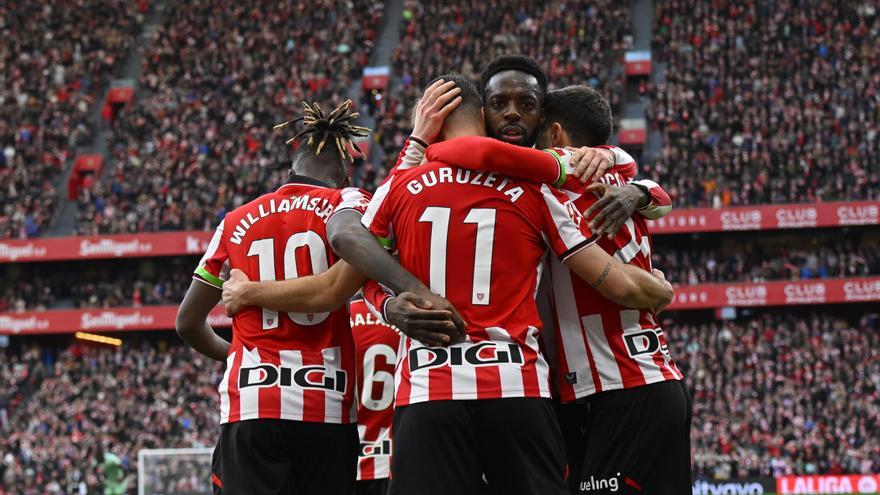 El Athletic se enreda jugando contra diez