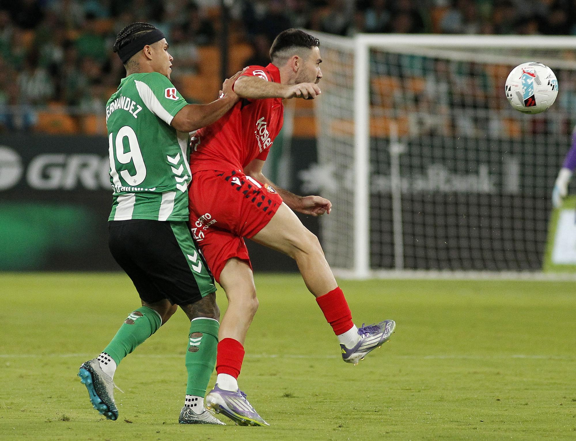 Fotos del partido entre Betis y Osasuna