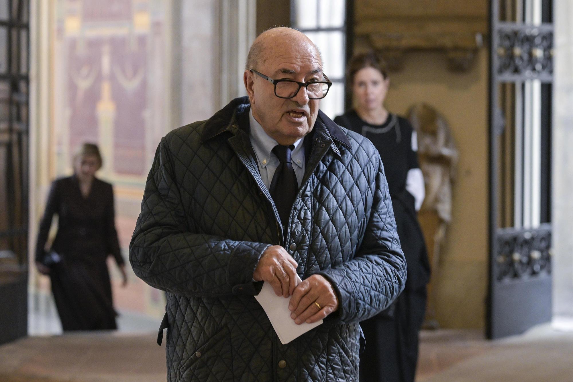 En imágenes: El Papa León XIV elige sus cuatro películas favoritas en un encuentro con personalidades del cine