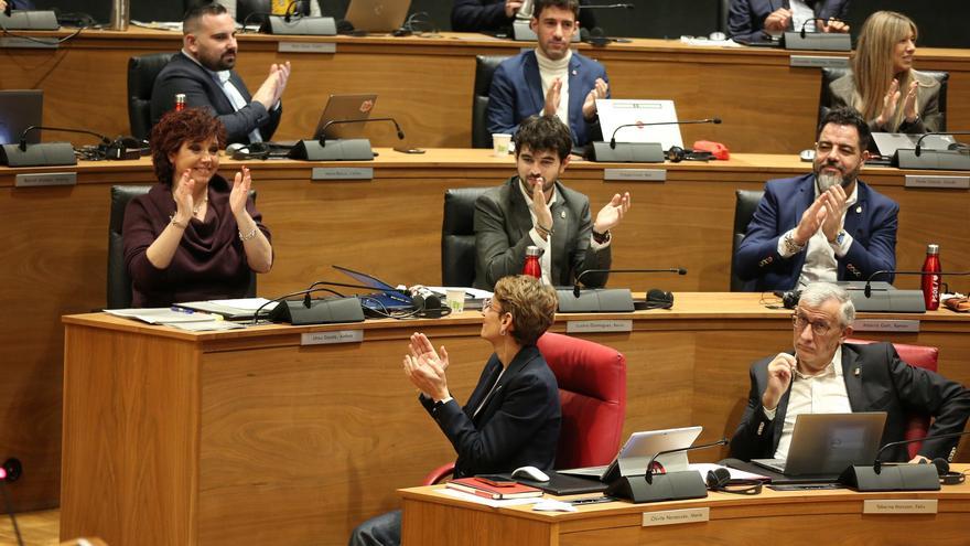 Navarra exhibe estabilidad política con la aprobación de los undécimos Presupuestos consecutivos