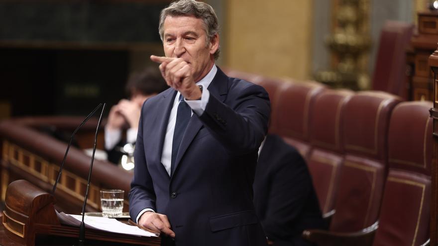 Feijóo exige explicaciones a Sánchez y pide la celebración de un pleno extraordinario la próxima semana