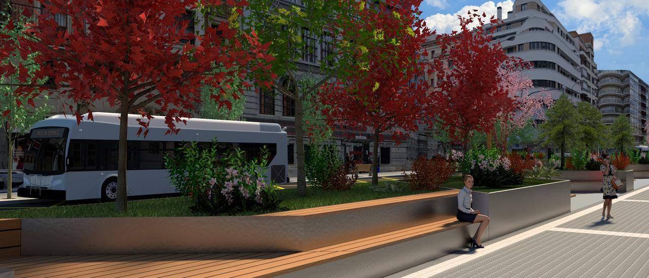 En imágenes: Bilbao inicia las obras de la calle Autonomía