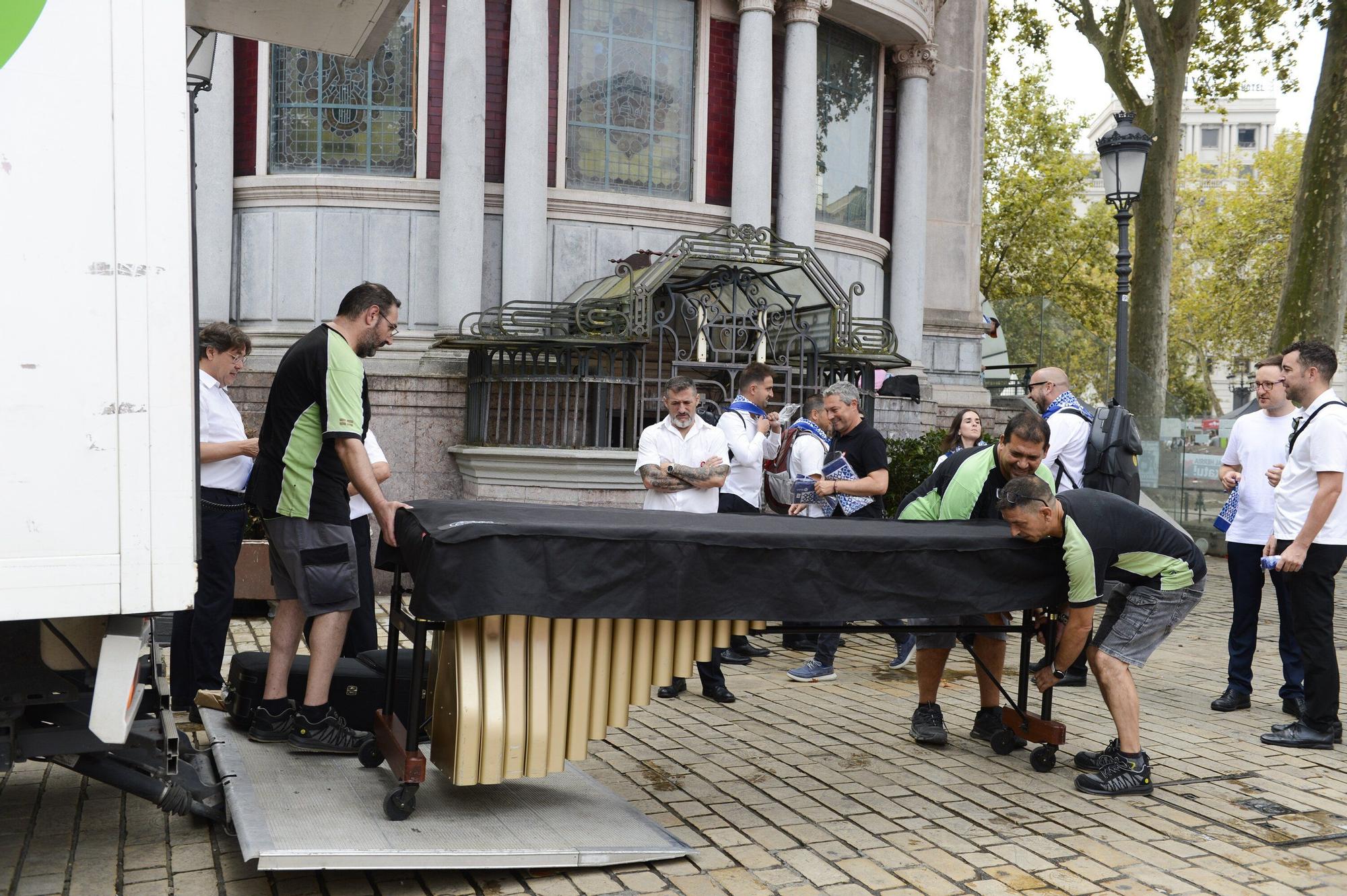 En imágenes: Así es un concierto de la Banda Municipal de Bilbao