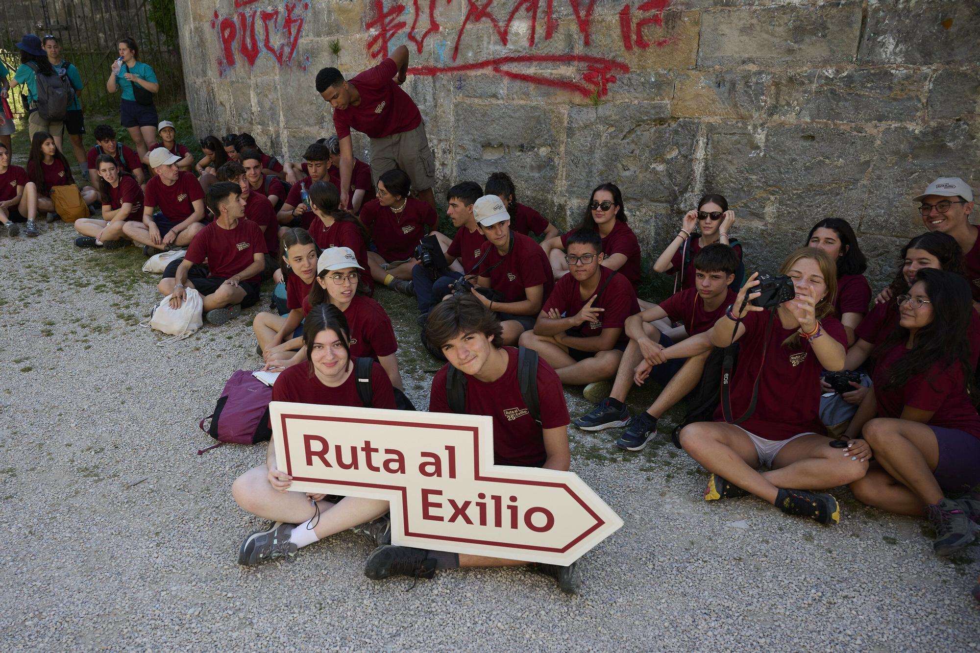 Comienza el viaje 'Ruta al exilio' en el Fuerte de Ezkaba