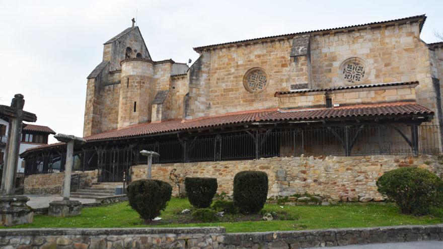 Galdakao invita a traspasar el umbral de la iglesia de Andra Mari y de los edificios de La Dinamita
