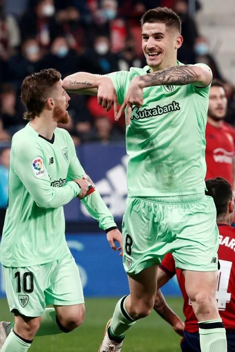 Imágenes del Osasuna-Athletic
