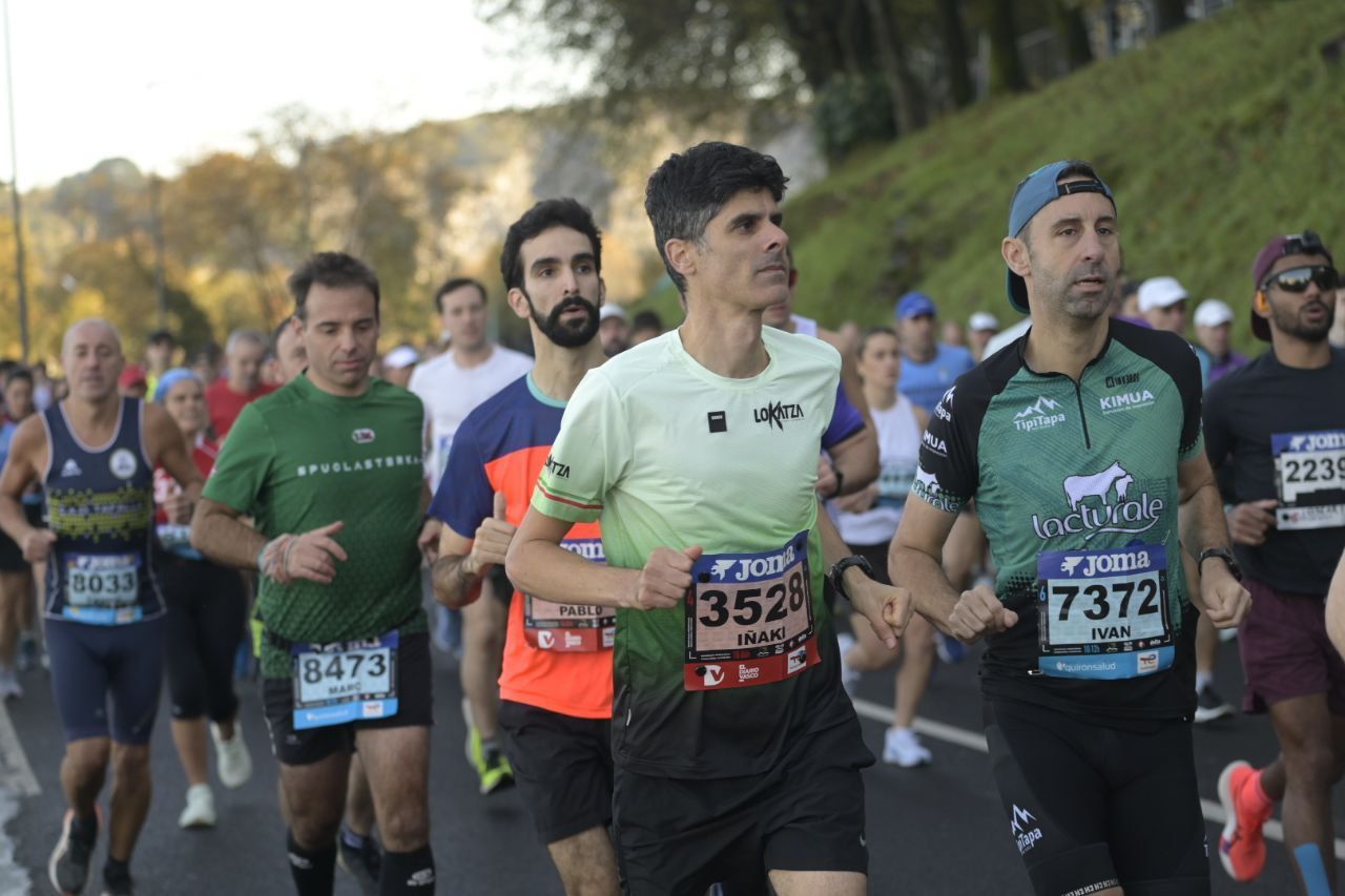 En imágenes: Ilusión y concentración en la salida de la Behobía- San Sebastían
