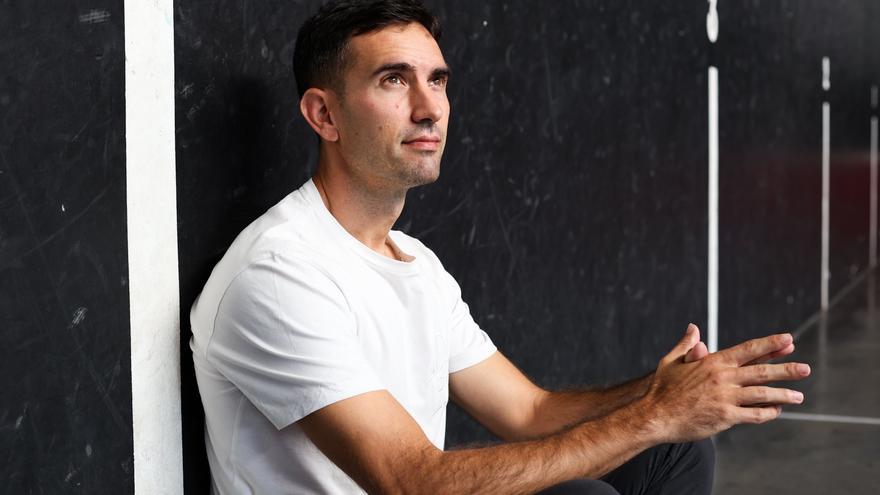 Mikel Urrutikoetxea: “Todavía disfruto jugando a pelota, pero hay que saber cerrar el círculo”