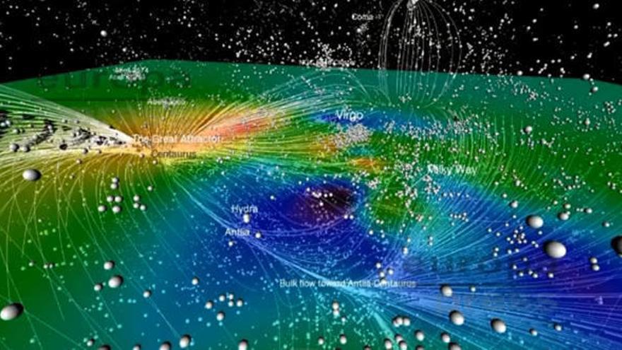 Mapa detallado del universo.