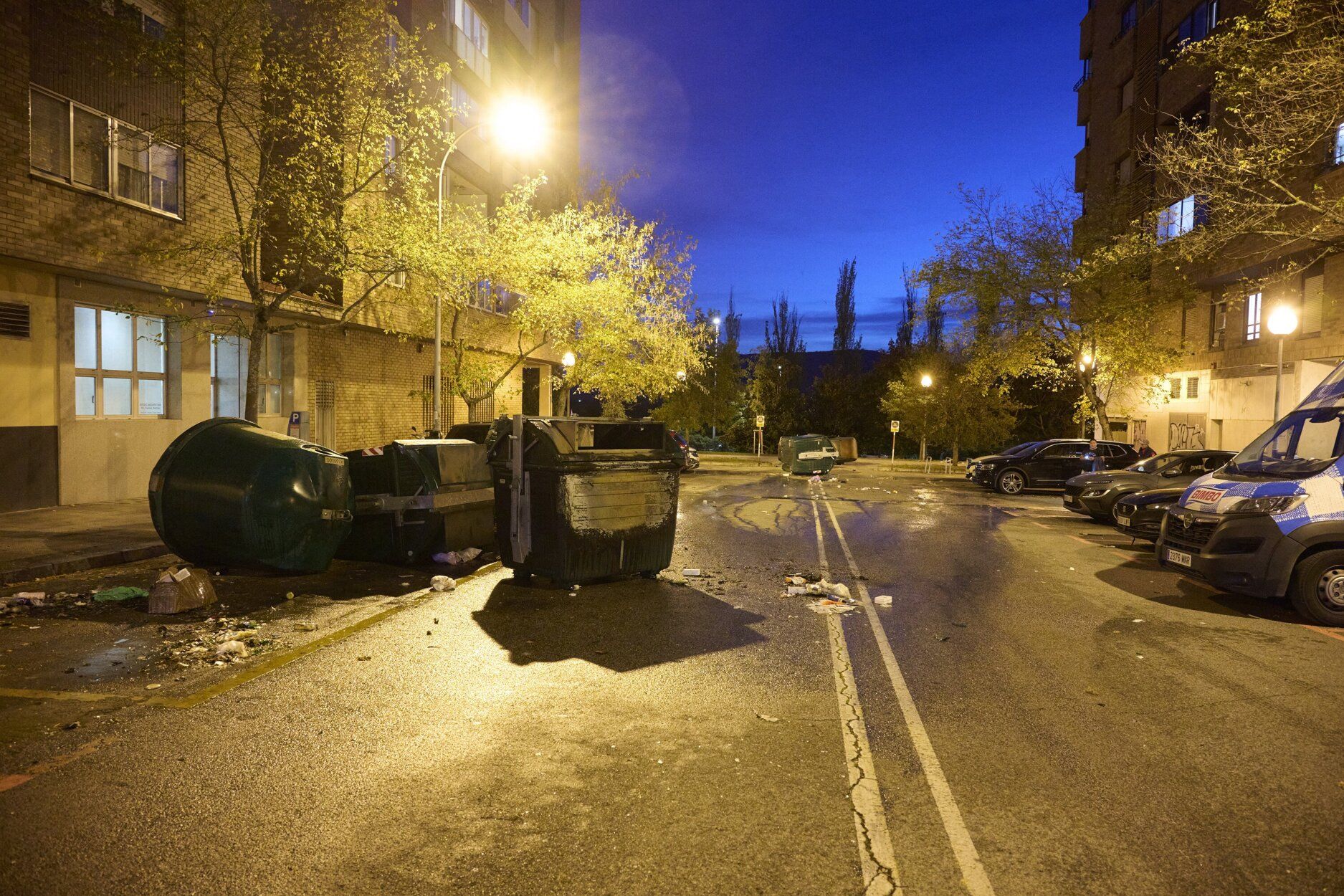 En imágenes | Altercados en la Universidad de Navarra tras la suspensión de un acto de Vito Quiles