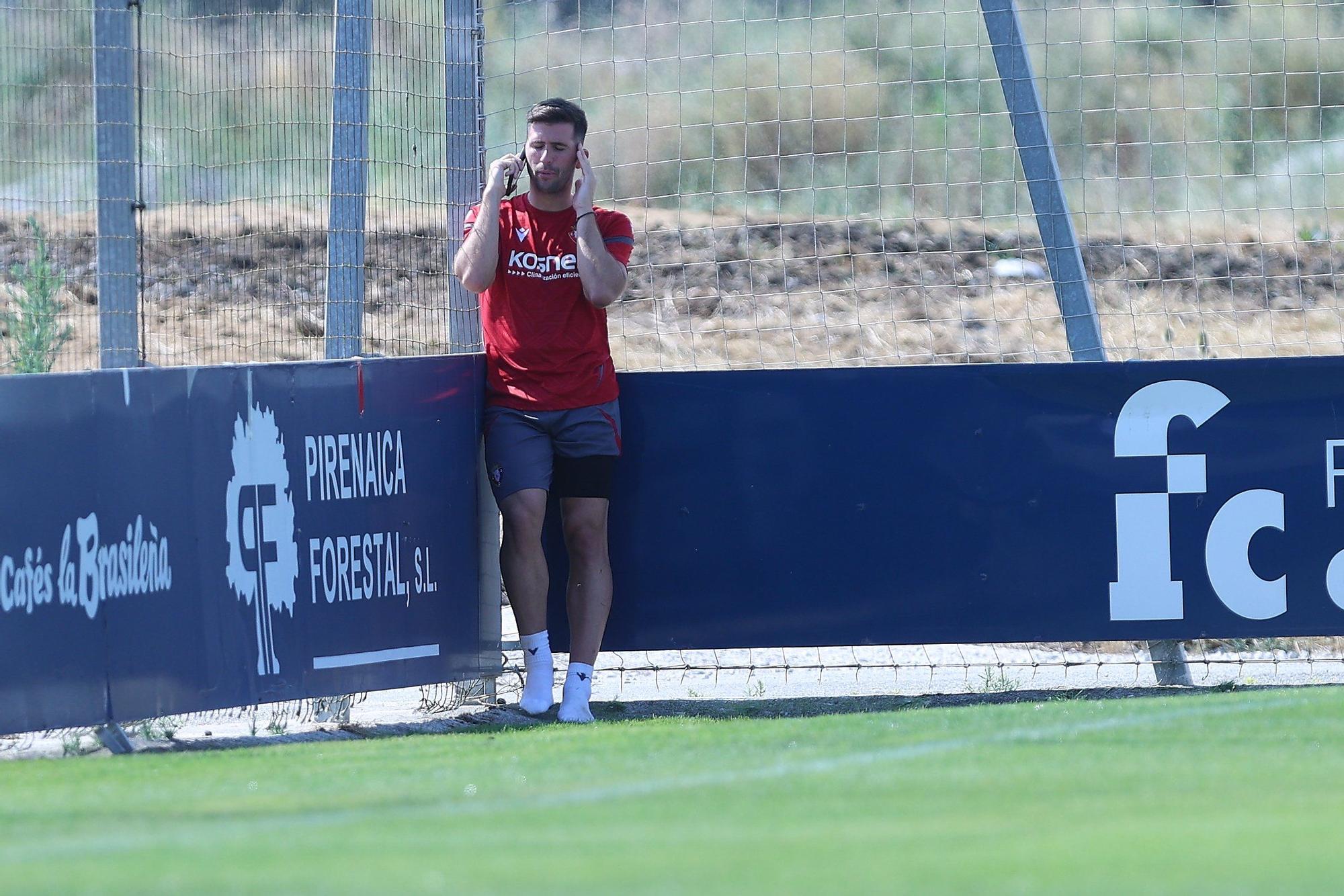 Entrenamiento de Osasuna (18/07/2025)