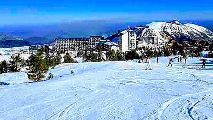 La estación de La Pierre Saint-Martin. 