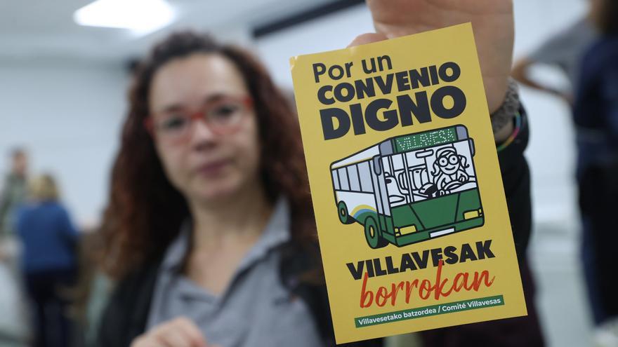Disminuye el seguimiento de la huelga de villavesas este viernes