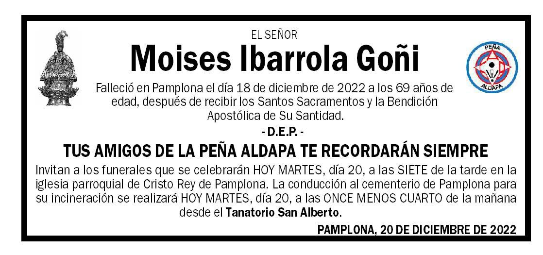 Moises Ibarrola Goñi