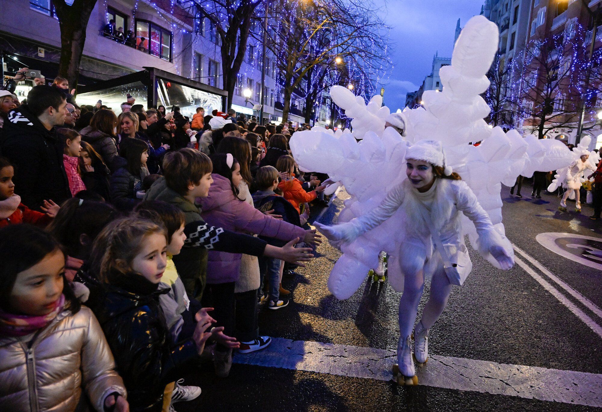 En imágenes: Así ha sido la Cabalgata de los Reyes Magos en Bilbao