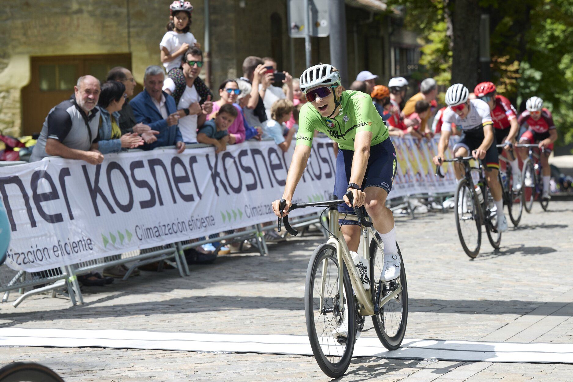 Fotos del final de la Vuelta a Pamplona