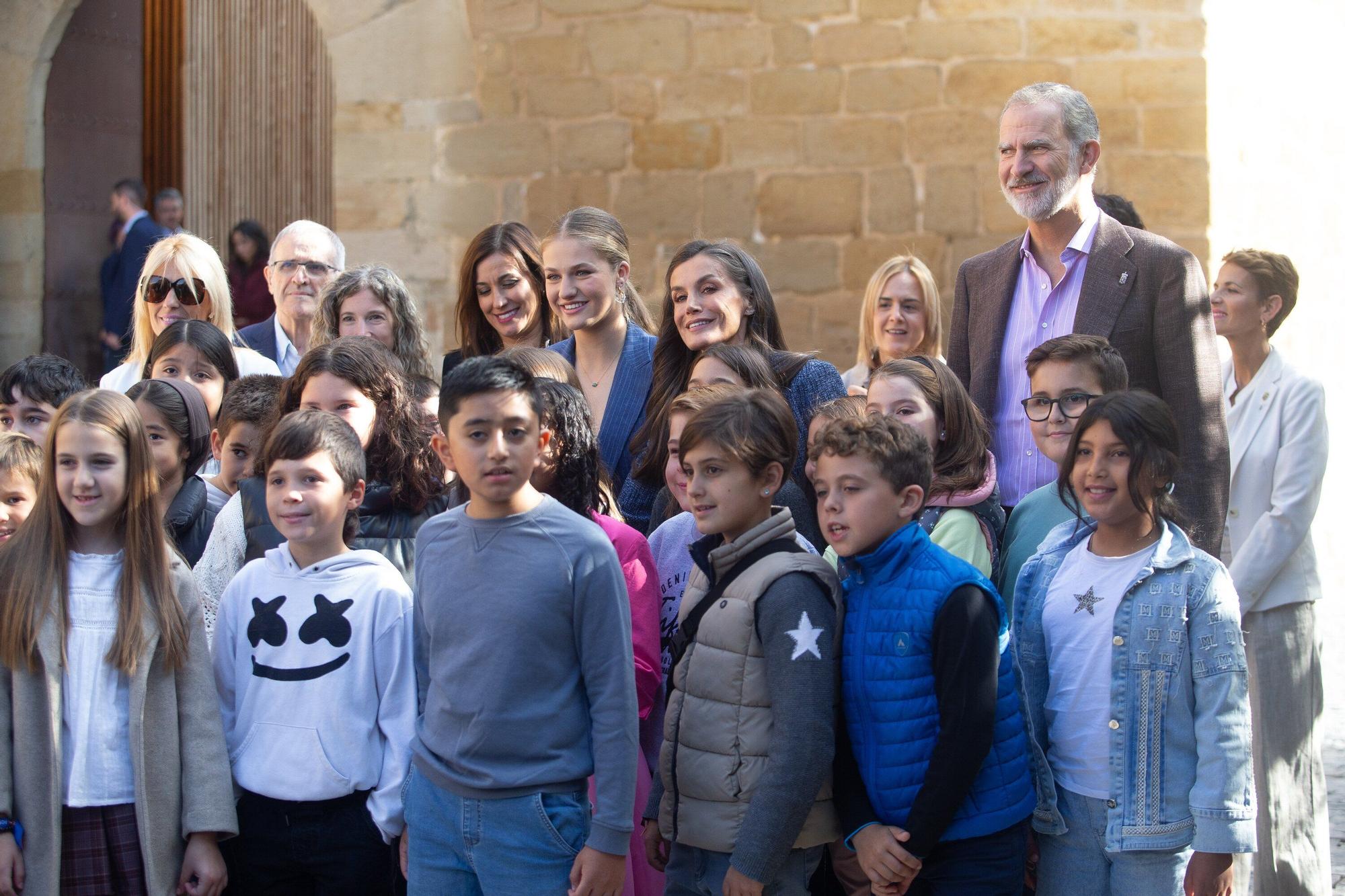 Fotos de la visita de los Reyes a Olite y Tudela