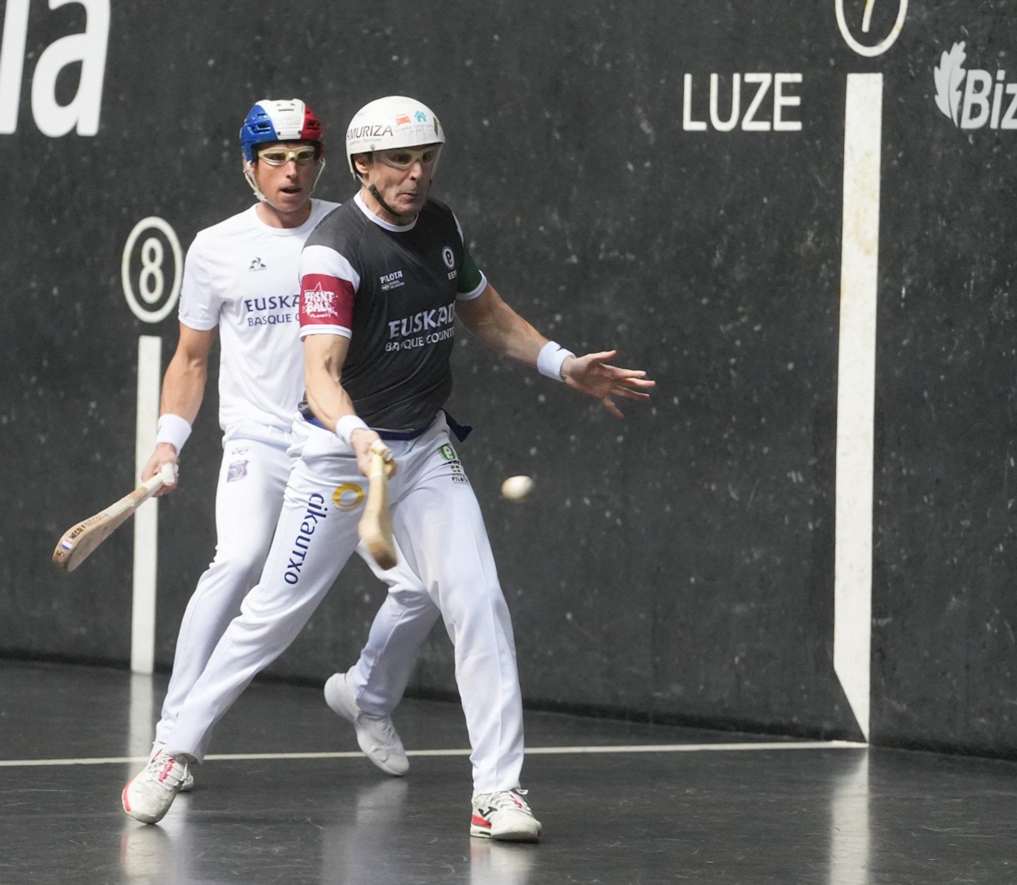 Gaubeka e Imanol superan a Necol-Brefel en la primera jornada de la Liga de Naciones en Bilbao.