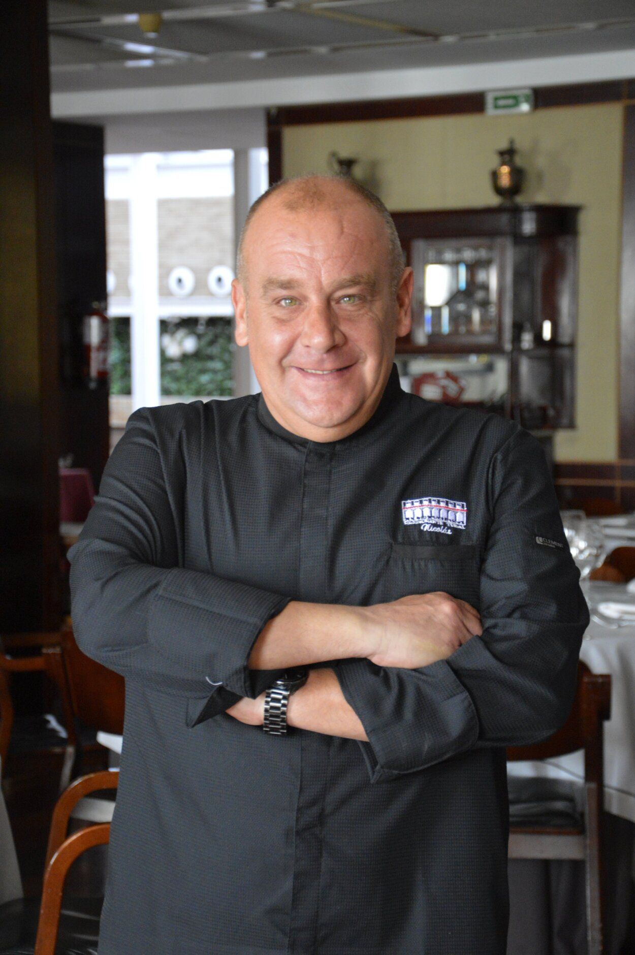 Nicolás Ramírez, chef del restaurante y tercera generación de la saga familiar de hosteleros.