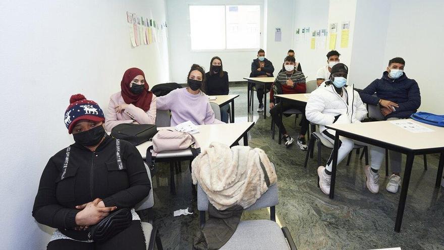 &quot;Quiero aprender castellano para poder trabajar&quot;