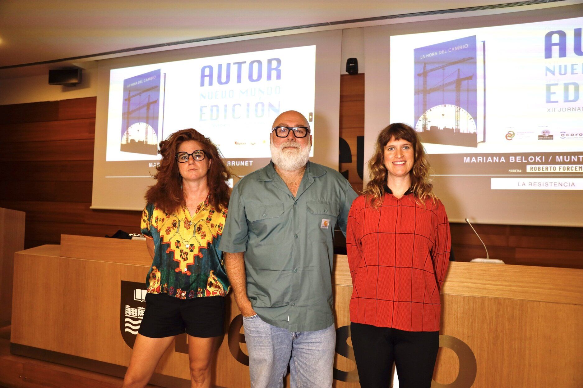 La mesa redonda, ‘La resistencia’, tuvo lugar en Bilbao.
