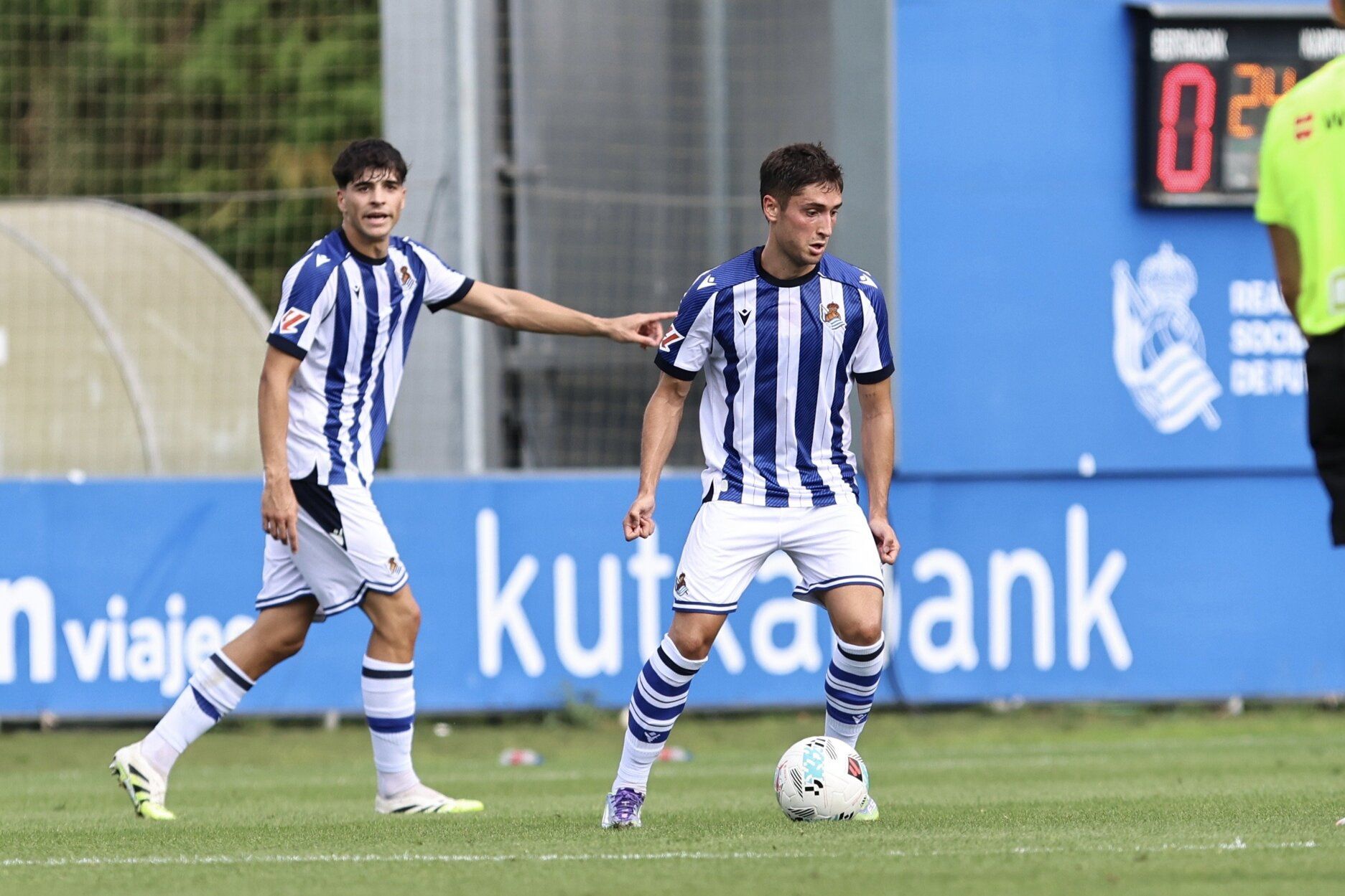 Real Sociedad-Osasuna: Zubieta disfruta del amistoso