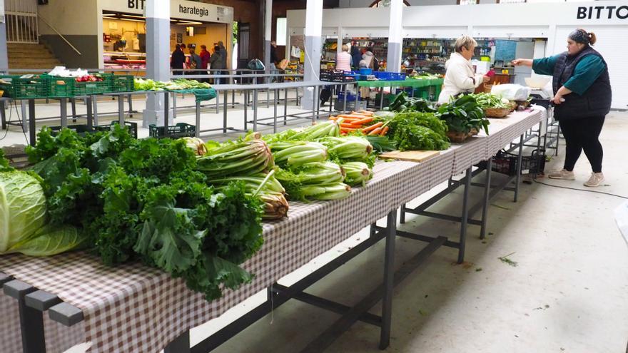 La Plaza del Mercado, protagonista del chupinazo de las fiestas de Azkoitia