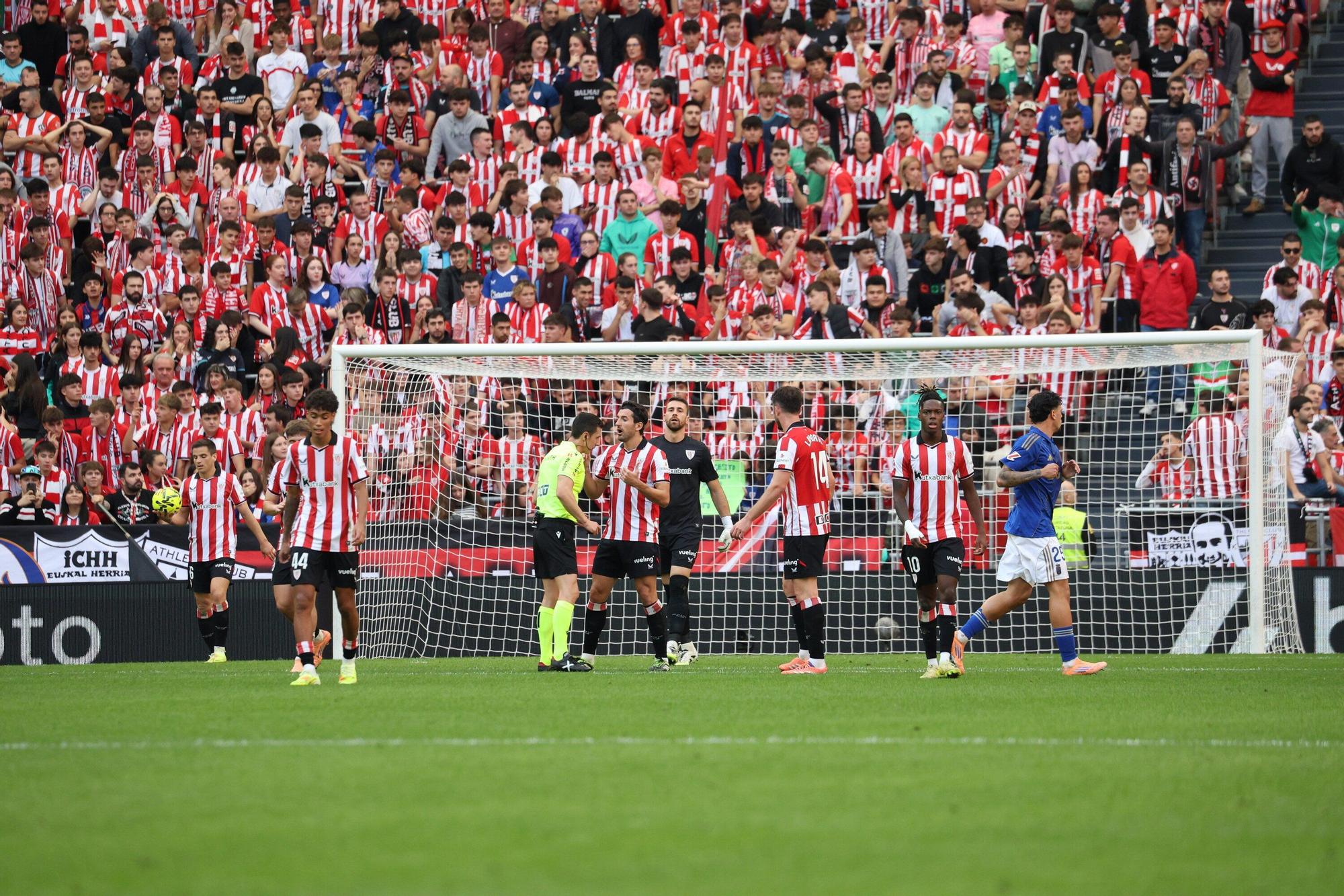 Athletic-Real Oviedo, en imágenes