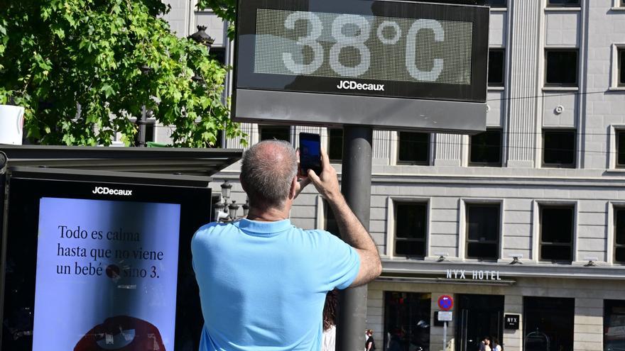 La ola de calor no da tregua en Bizkaia y los termómetros rozarán los 40 grados esta semana