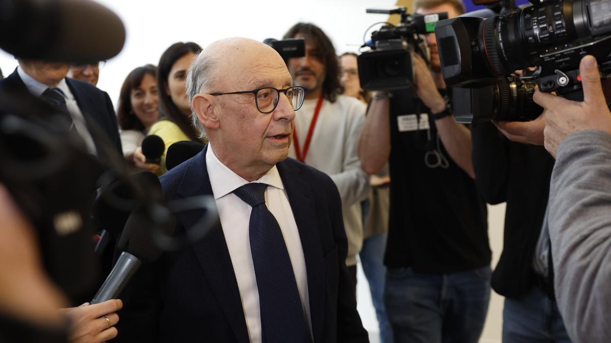 El exministro de Hacienda, Cristóbal Montoro