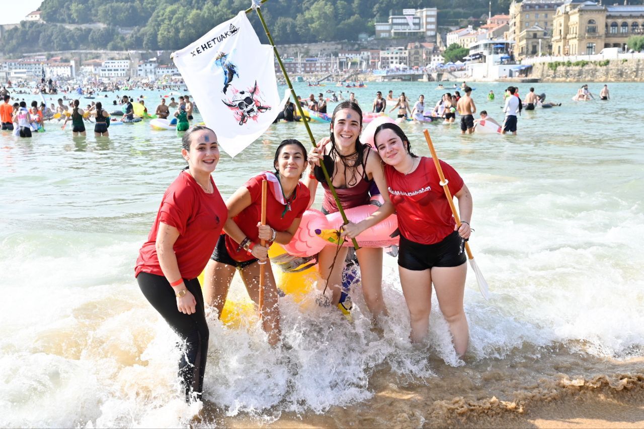 Los piratas invaden Donostia