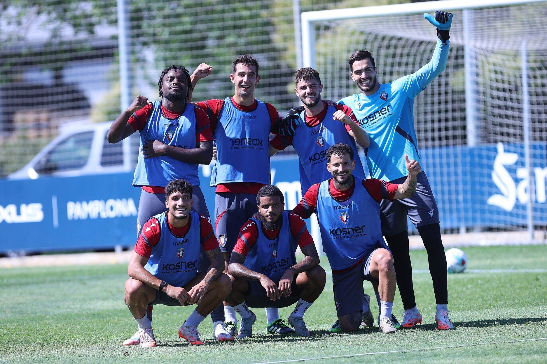 Fotos del entrenamiento de Osasuna (22/07/2025)