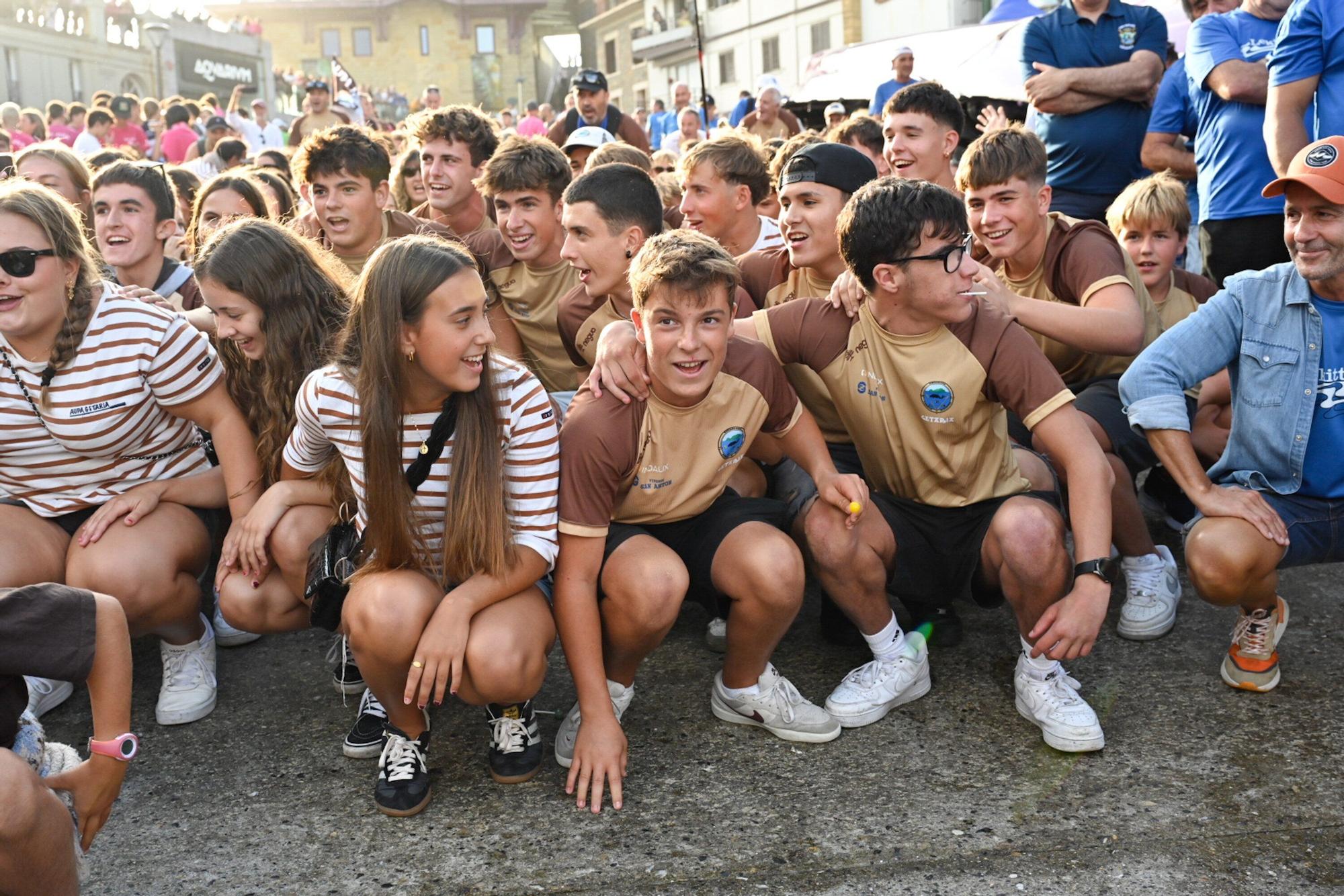 En imágenes: regata clasificatoria para la Bandera de La Concha