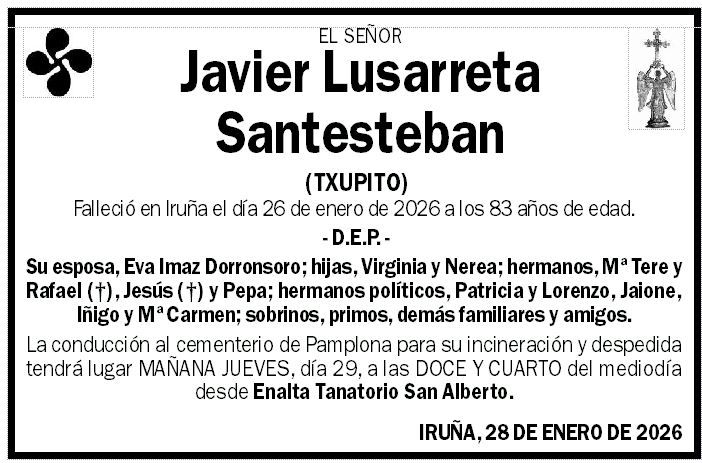 Javier Lusarreta Santesteban