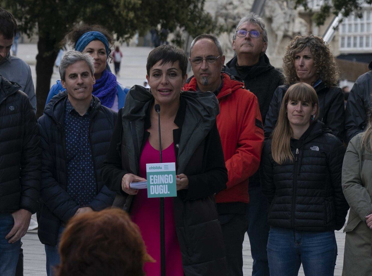 En imágenes: arranca la campaña en Vitoria
