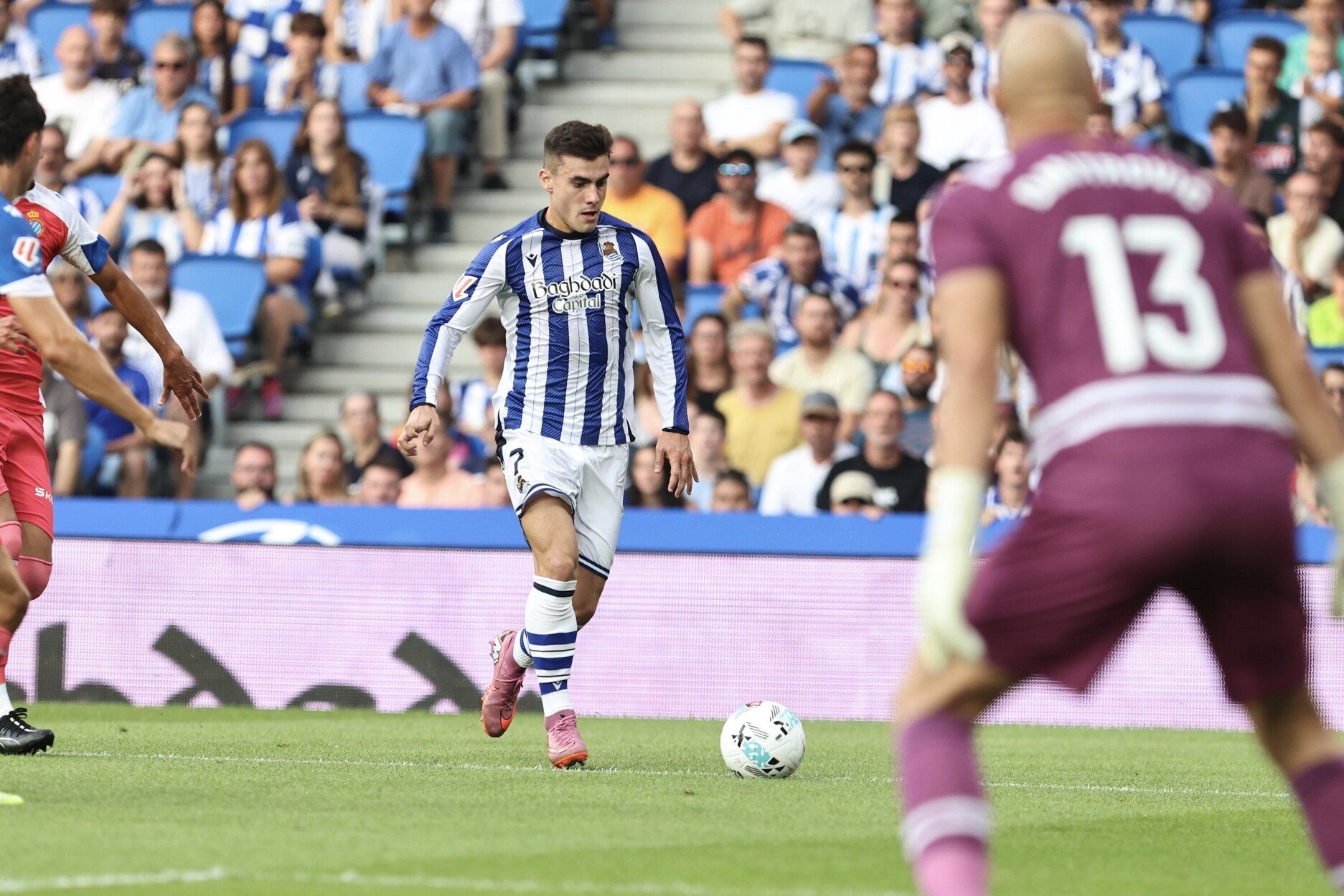 Partido loco en Anoeta de la Real Sociedad y el Espanyol